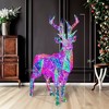 Kurt Adler 35.4-Inch Pre-Lit 500 Cool White LED Multifunction Holographic Reindeer - 4 of 4