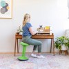 ECR4Kids Sitwell Wobble Stool with Cushion, Adjustable Height - 3 of 4