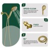 Cobbe Bathroom Shower Mixer Set with 9-Settings Hand Shower and Tub Spout Single Handle Wall Mounted Shower Kit Brushed Gold Valve included - 4 of 4