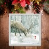 Courtside Market Winter Forest Friends 8x8 Framed Art Board - 2 of 2