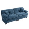 Maliang 84" L Two-seat Sectional Sofa, Modular Deep Seat Sofa, Upholstered Sofa for Small Spaces - 3 of 4