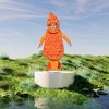 Goldfish Plush Swirl Fur Toddler Costume - image 2 of 4