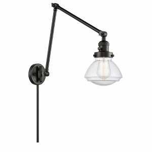 Olean - 1 Light Double Extension Swing Arm Wall Sconce In Industrial Style-27.75 Inches Tall and 8.75 Inches Wide - 1 of 1