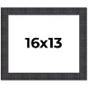 PosterPalooza | Distressed Brown Picture Frame - UV Acrylic, Backing Board, Hanging Hardware Included - 2 of 4