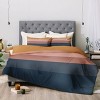 Colour Poems Minimal Retro Stripes Comforter Set - Deny Designs - 4 of 4