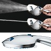 Aquabar High Pressure 50 Mode Rain and Handheld Three Way Shower Head Combo Chrome: Metal Dual Showerheads with 2.5 GPM Flow Rate - image 4 of 4