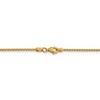 Black Bow Jewelry 1.4mm 14k Yellow Gold Diamond Cut Open Franco Chain Necklace - 4 of 4