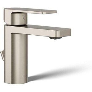 KOHLER 23472-4-Bn Parallel 1.2 Gpm Bathroom Sink Faucet, Single Handle, Brushed Nickel - 1 of 1