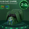 Beboncool PS5 Controller Charger Station for Playstation 5 PS5 Accessories Green - 2 of 4