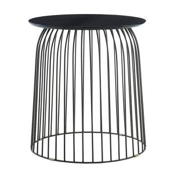 Wallace Accent Table Black - Finch
