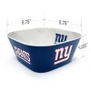 NFL New York Giants Large Party Bowl - 4 of 4