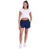 Women's University of California Davis Primary Logo Team Color Casual Drawstring Cotton Sweat Shorts With Pockets - 4 of 4