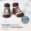 Bearington Baby Touchdown Newborn Boy's Football Socks for Baby Shower, Ages 0- 6 months. - 2 of 4