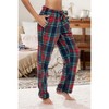 ADR Women's Soft Warm Fleece Pajama Pants, Long Lounge Bottoms - 4 of 4