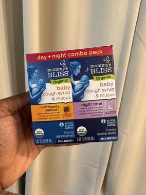 Organic Baby Cough Syrup & Mucus Day & Night – Mommy's Bliss