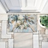 Stupell Industries Swaying Palms Abstract Printed Outdoor Door Mat, design by Ramona Murdock, 18"x30" - 4 of 4