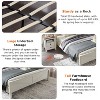 SinCiDo Farmhouse Full Size Bed Frame w/Storage Bookcase Headboard & Charging Station, Wood Platform Bed w/Wood Slat Support - 4 of 4