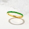 Ross-Simons 0.50 ct. t.w. Emerald Ring in 18kt Gold Over Sterling - 4 of 4
