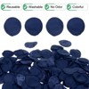 Unique Bargains Silk Weddings Reusable Artificial Flower Rose Petals 1.38 x 1.38" 600 Pcs - 2 of 4