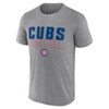 MLB Chicago Cubs Men's Gray Athletic T-Shirt - 2 of 3