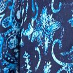 blue tonal patchwork