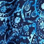 blue tonal patchwork