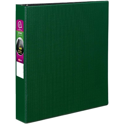 Avery Durable Binder with Slant Ring, 1-1/2 Inches, Green