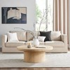 Danya B Modern Cool Gray Cement Base and Glass Pillar Votive Candle Holder - Small - 3 of 4
