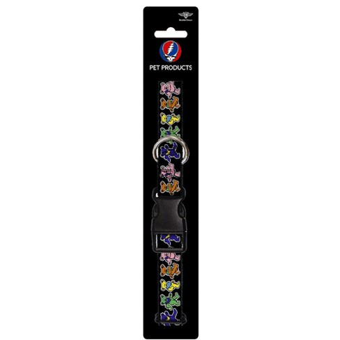 Buckle-Down Grateful Dead Dancing Bears Pet Collar - Small