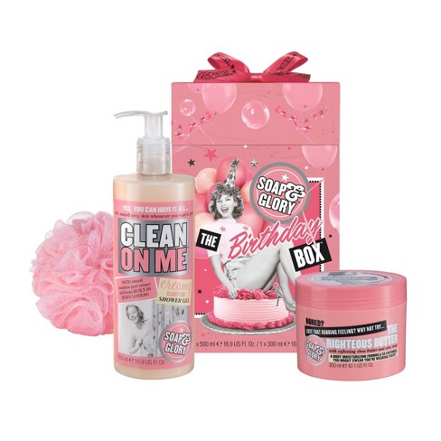 Soap Glory The Birthday Box Gift Set 3ct Target