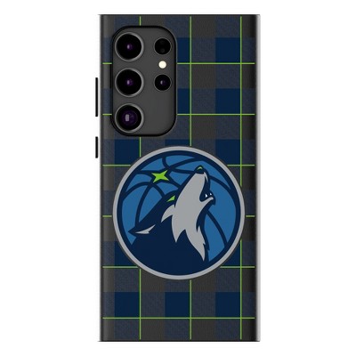 Keyscaper NBA Plaid MagSafe Compatible Cell Phone Case for Galaxy S24