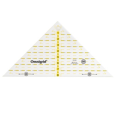 Omnigrid 8" Right Triangle Ruler