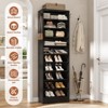 Besiost Shoe Storage Cabinet, 10-Tier Shoe Rack With Drawers - 3 of 4