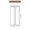 Unique Bargains Metal Wedding Party Decoration Flower Stand Vase Columns 2 Pcs - 2 of 4