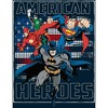 The Justice League American Heroes Youth Navy Blue Graphic Tee - 2 of 3