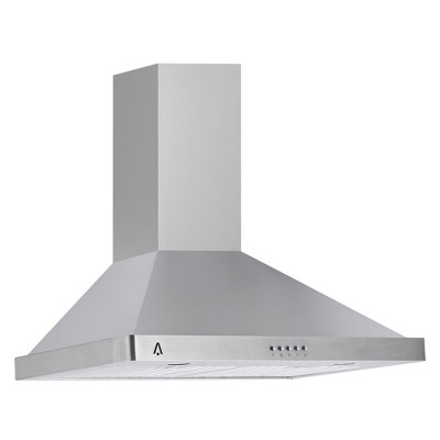 Range Hood 30 Inch, Stainless Steel Wall Mount Kitchen Vent Hood with Baffle Filter