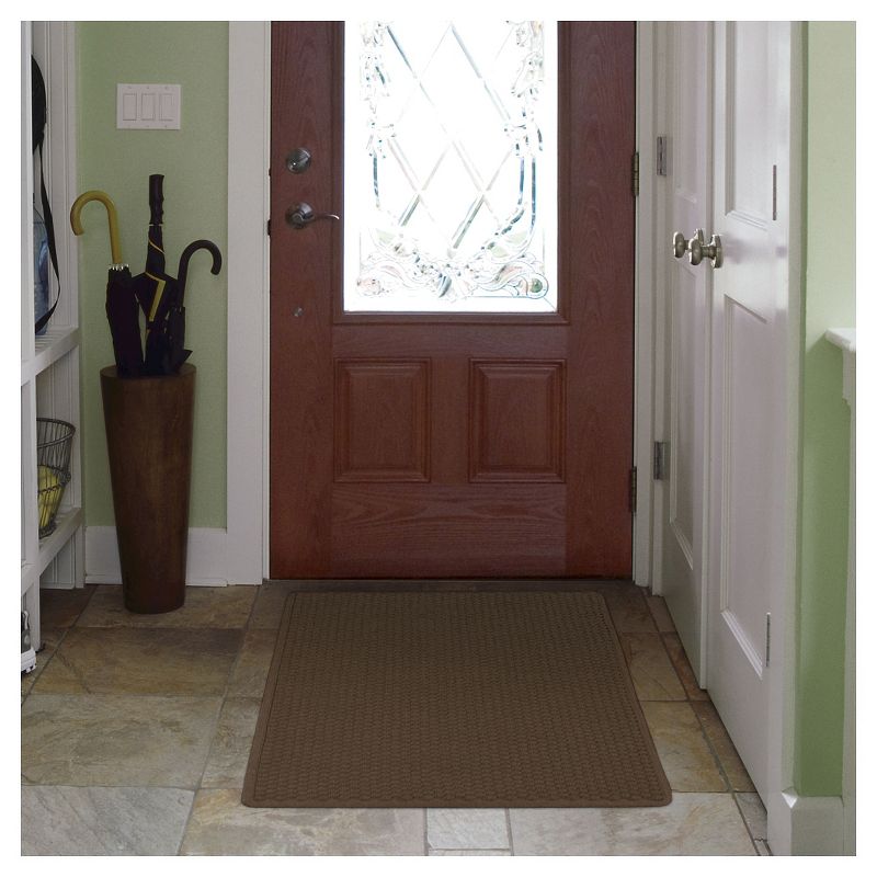 3&#39;x4&#39; Solid Doormat Light Brown - HomeTrax, 2 of 5