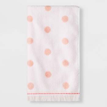 Dot Kids' Towel Pink with SILVADUR™ Antimicrobial Technology - Pillowfort™