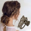 Unique Bargains Women's Elegant Butterfly Hair Clips 1.81"x1.30"x1.10" 3 Pcs - 2 of 3