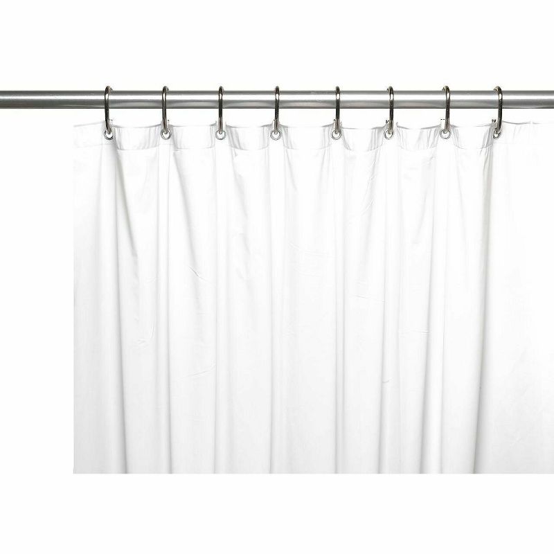 Kate Aurora Hotel Heavy Duty 10 Gauge Vinyl Shower Curtain Liners, 1 of 2