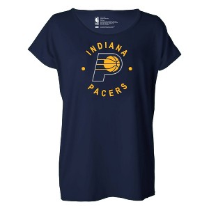 NBA Indiana Pacers Women's Dolman Short Sleeve T-Shirt - 1 of 4