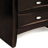 NicBex 2-Drawer Nightstand with Metal Handles Modern Bedside Table End Table for Living Room, Bedroom - 3 of 4