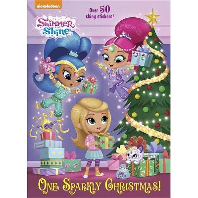 One Sparkly Christmas! - (Hologramatic Sticker Book) by  Golden Books (Paperback)