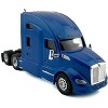 Kenworth T680 Sleeper Cab Blue Metallic 1/87 (HO) Scale Plastic Model Car by HO Logistics - 2 of 4
