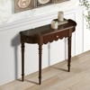 Etelifrank 39" Modern Solid Wood Console Table for Entryway - 3 of 4