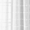 1pc 50"x84" Indoor/Outdoor Sheer Farmhouse Textured Curtain Panel White - Lush Décor: Light Filtering Patio Door Use - 4 of 4