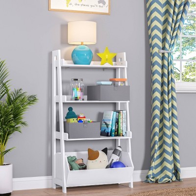 Gray Fabric Collapsible Kids Storage Cube Set