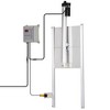 PawHut Automatic Chicken Coop Opener with Timer, Light Sensor, Infrared Sensor Safety Mechanism, Chicken Door with Remote Control 14V DC Power Supply - 4 of 4