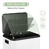 Dual Compartments Trash Can, 2 x 4 Gallon (2 x 15 L) Garbage Can Recycling Kitchen Step Trash Can with Soft-Close Lid, Plastic Inner Buckets - 4 of 4