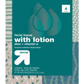 Facial Tissue with Lotion - up & up™